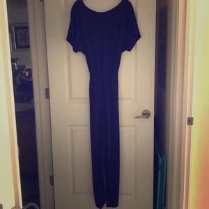 Black Jumpsuit with tie